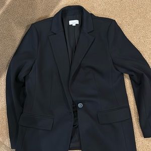 Loft Black Blazer Size 14 Barely Worn